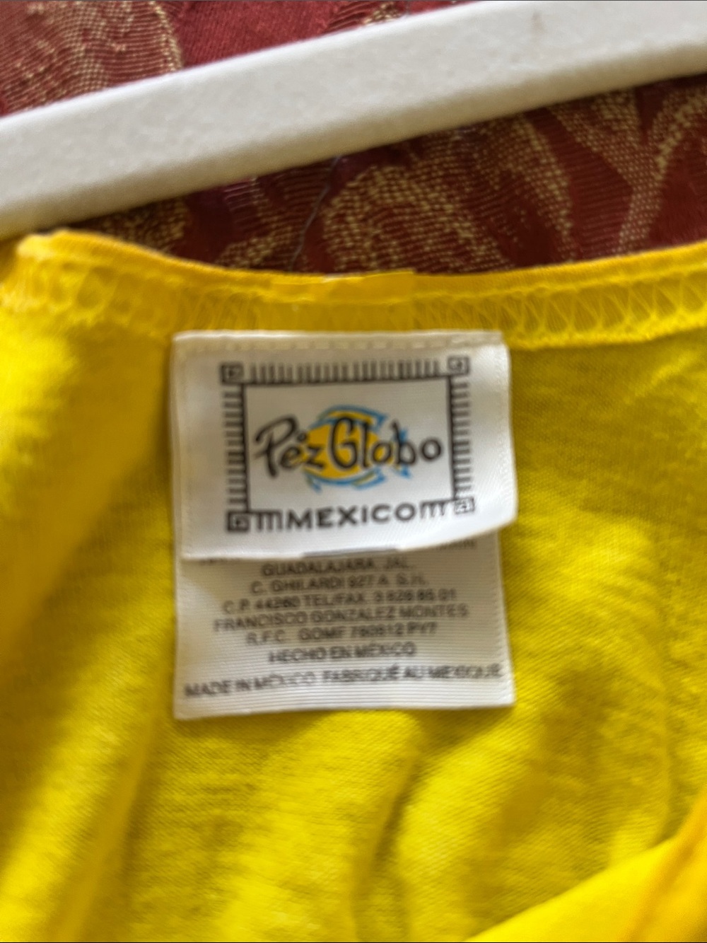 Melaque Yellow Tie-Dye Rainbow Midi Sun Dress - Picture 3 of 8